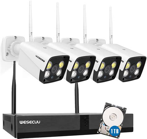 &226;&227; Wireless & Weatherproof&227;WESECUU wireless home security camera with 2 enhanced antennas works perfectly when connected 2. . Wesecuu security camera setup